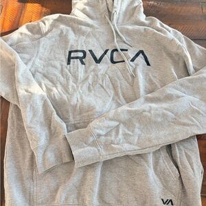 RVCA Light Gray Men's Hoodie